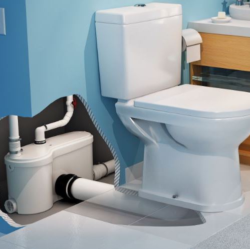 Riešenie pripojovacích potrubí k WC