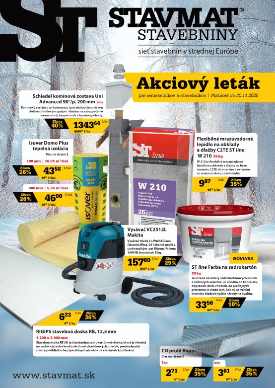 Akciový leták - ZIMA