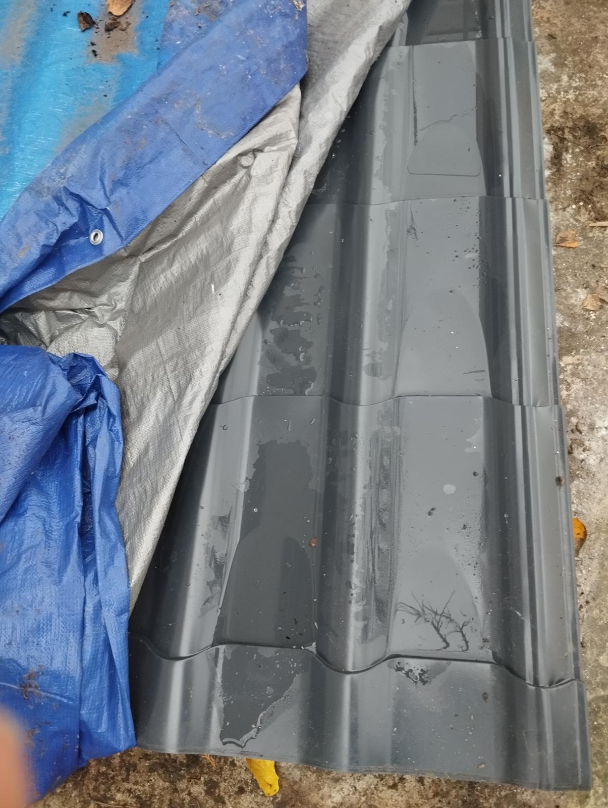 Plechová krytina antracit Maslen