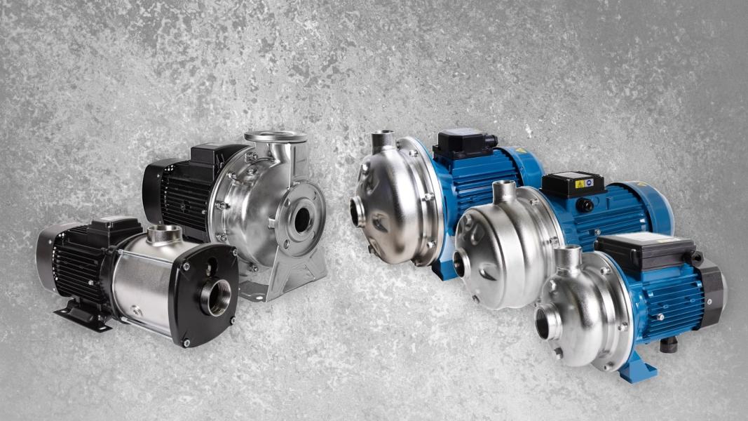 Pumpa inox line – nová séria povrchových odstredivých čerpadiel  pre priemysel aj domácnosti
