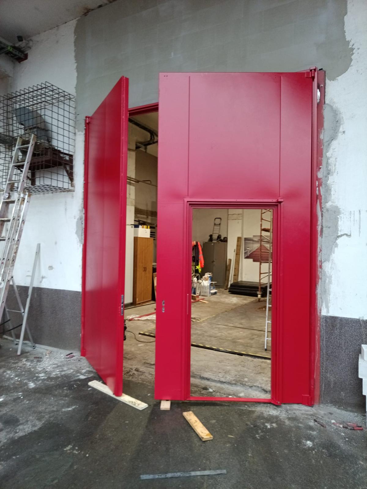 Oceľové protipožiarne dvere