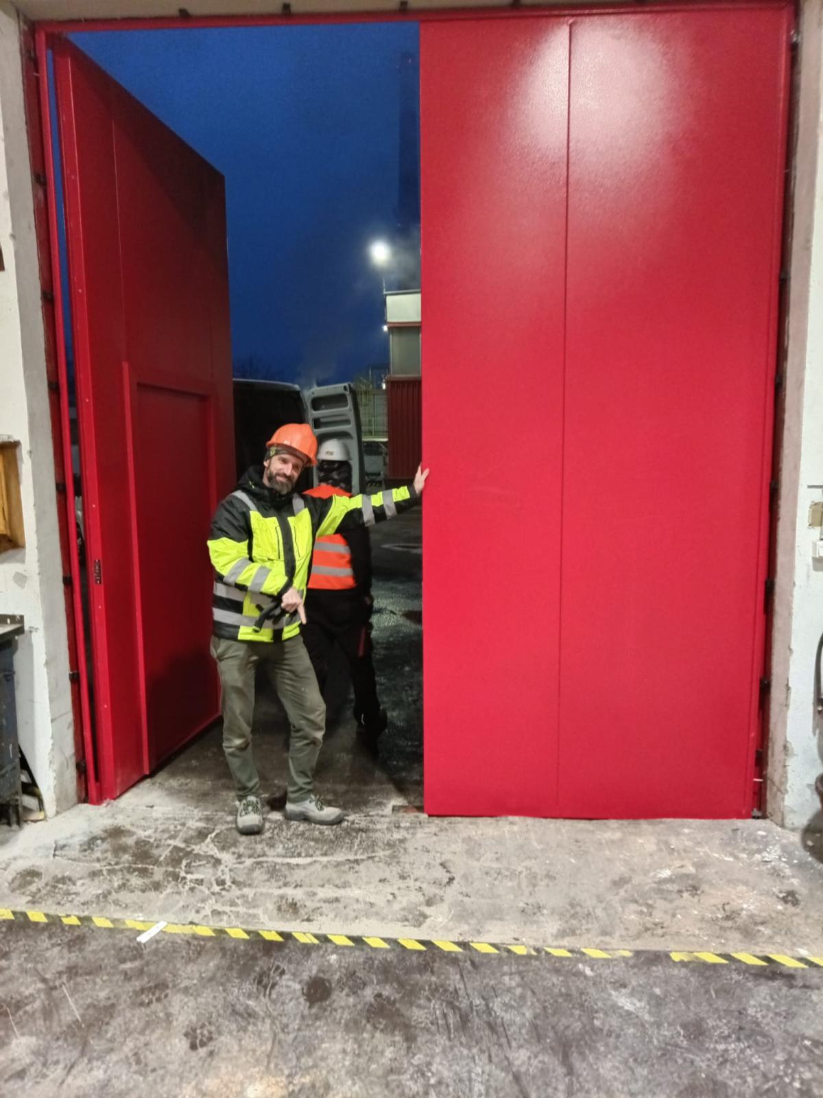 Oceľové protipožiarne dvere