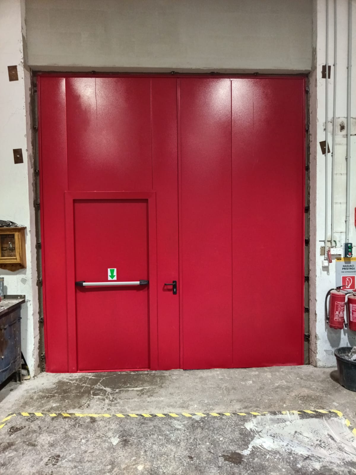 Oceľové protipožiarne dvere