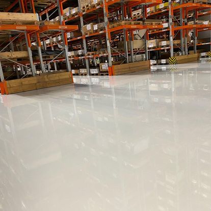 Liata priemyselná podlaha