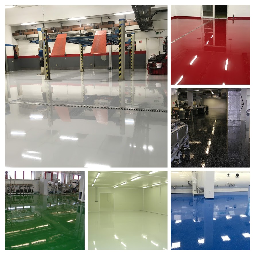 EPOX PODLAHY do skladu a výrobnej prevádzky