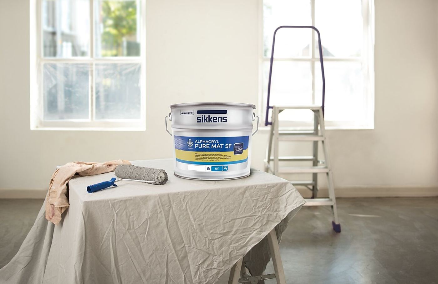 Farba na stenu sikkens