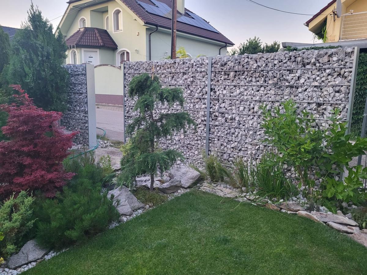 Gabiónový plot 2D Praktik Bratislava, VEMA PRO