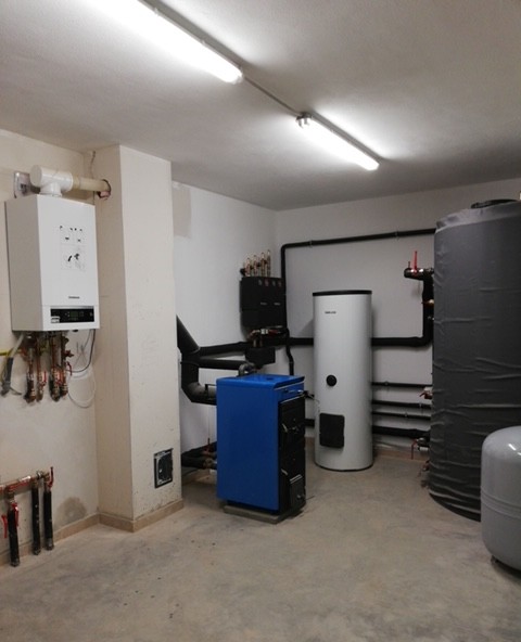 Buderus kotol + akumulačka