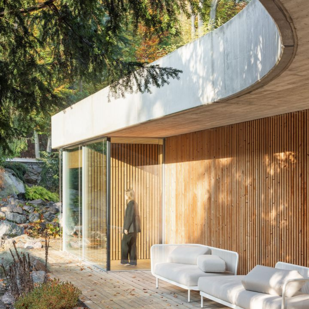 Drevený obklad fasády