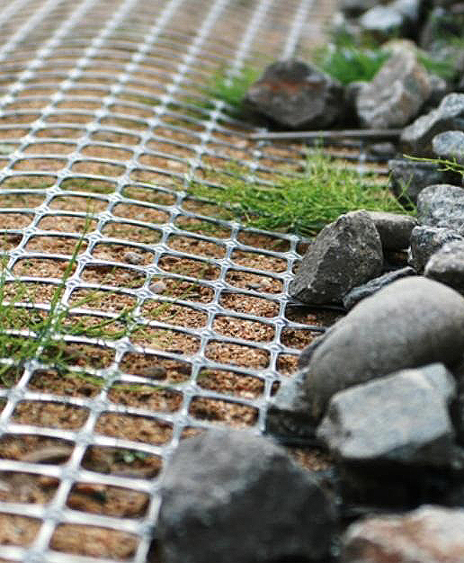 Použitie geomriežky v stavebníctve